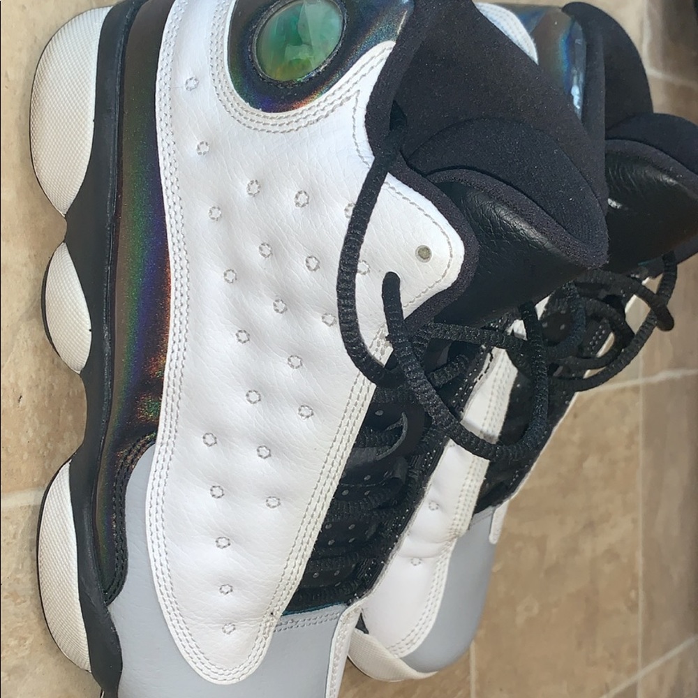 💙🤍Jordan 13 Retro Barons Hologram🤍💙